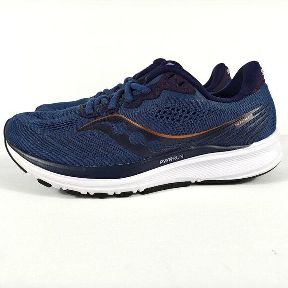 Saucony Ride 14 Women’s 8 Running Shoes Sneakers Midnight Navy Blue S10650-35 - Picture 12 of 16